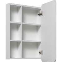 Зеркальный шкаф Runo Капри 55 УТ000003786 Белый