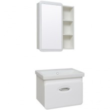 Зеркальный шкаф Runo Капри 55 УТ000003786 Белый