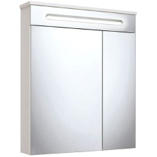 Зеркальный шкаф Runo Парма 60 00000001147 с подсветкой Белый