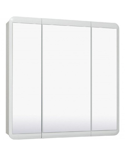 Зеркальный шкаф Runo Эрика 80 УТ000003321 Белый