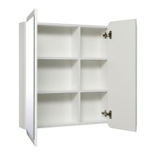 Зеркальный шкаф Runo Эрика 70 УТ000003320 Белый