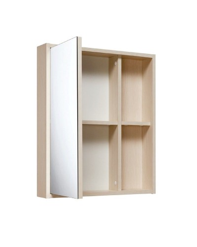 Зеркальный шкаф Runo Эко 52 УТ000001833 Лиственница