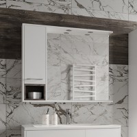 Фетта -100 Зеркало-шкаф левый подвесной