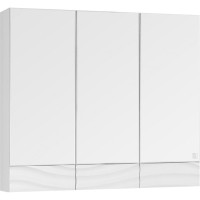 Зеркальный шкаф Style Line Вероника 80 Белый