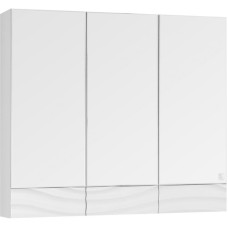 Зеркальный шкаф Style Line Вероника 80 Белый