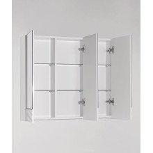 Зеркальный шкаф Style Line Вероника 80 Белый