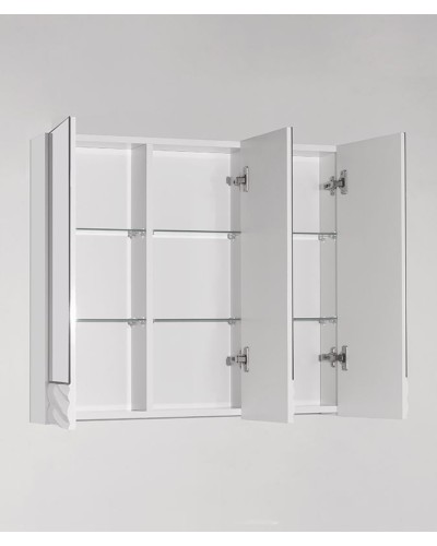 Зеркальный шкаф Style Line Вероника 80 Белый