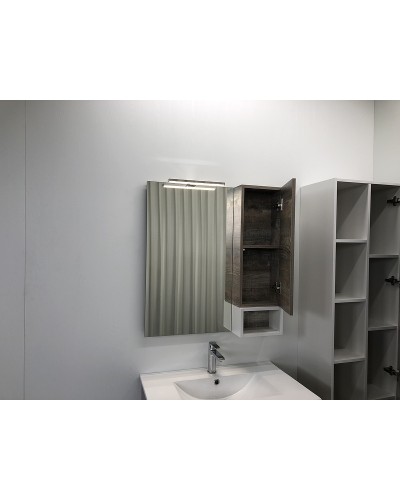 Зеркальный шкаф Comforty Турин 75 00004144198 Дуб бежевый