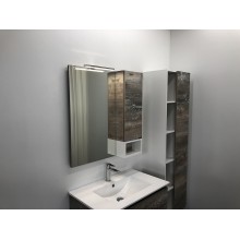 Зеркальный шкаф Comforty Турин 75 00004144198 Дуб бежевый