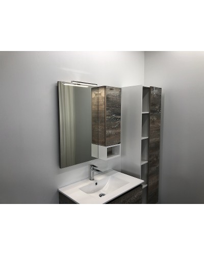 Зеркальный шкаф Comforty Турин 75 00004144198 Дуб бежевый