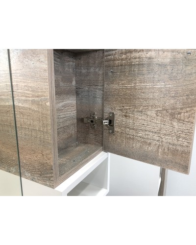 Зеркальный шкаф Comforty Турин 75 00004144198 Дуб бежевый