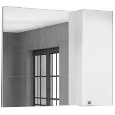 Зеркало со шкафом Comforty Амстердам 95 00004143986 Белый глянец