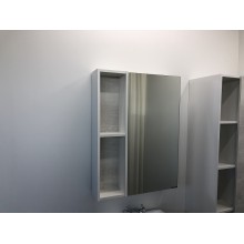 Зеркальный шкаф Comforty Прага 60 00004147599 Дуб белый