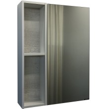 Зеркальный шкаф Comforty Прага 60 00004147599 Дуб белый