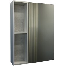 Зеркальный шкаф Comforty Прага 60 00004147599 Дуб белый