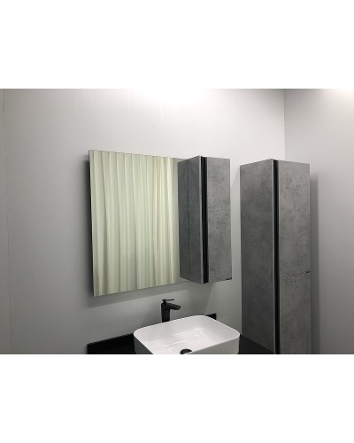 Зеркало со шкафом Comforty Эдинбург 90 00004147981 Бетон светлый