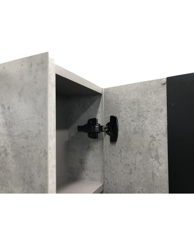 Зеркало со шкафом Comforty Эдинбург 90 00004147981 Бетон светлый