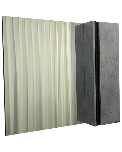 Зеркало со шкафом Comforty Эдинбург 90 00004147981 Бетон светлый