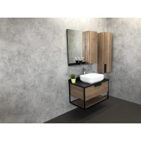 Зеркало со шкафом Comforty Кельн 90 00004147987 Дуб темный