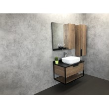 Зеркало со шкафом Comforty Кельн 90 00004147987 Дуб темный