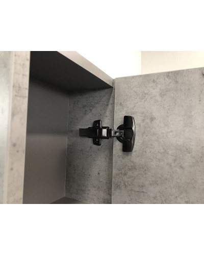 Зеркало со шкафом Comforty Эдинбург 75 00004149063 Бетон светлый