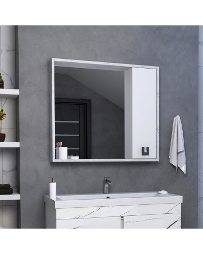 Мия - 90 Зеркало-шкаф правое