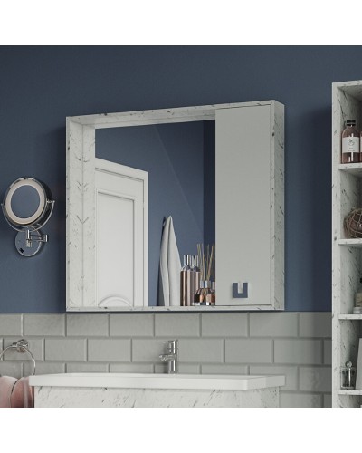 Мия - 90 Зеркало-шкаф правое