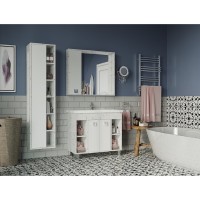 Мия - 90 Зеркало-шкаф левое