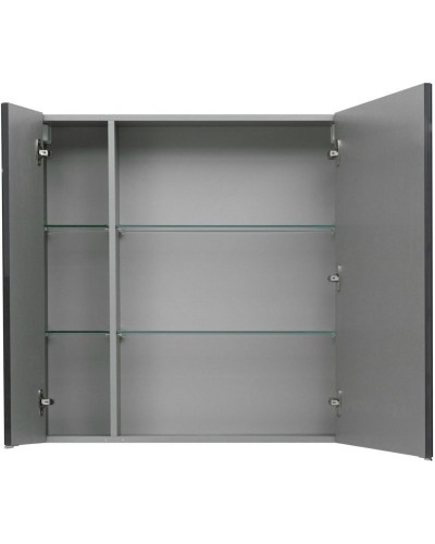 Зеркальный шкаф Aquanet Алвита 80 240109 Серый антрацит