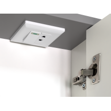 BALATON - 90 Зеркало-шкаф правый, комбинированный