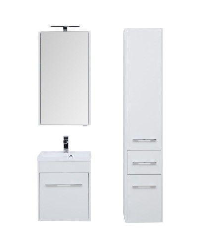 Зеркальный шкаф Aquanet Августа 50 210007 Белый