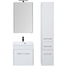 Зеркальный шкаф Aquanet Августа 58 210008 Белый