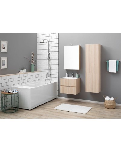 Зеркальный шкаф Aquanet Алвита 60 183994 R Белый 183994