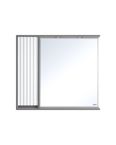 BALATON - 90 Зеркало-шкаф левый, комбинированный