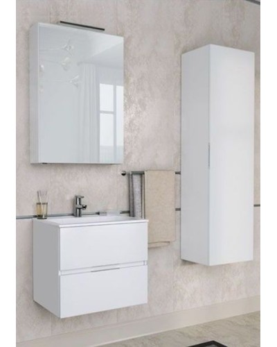 Зеркальный шкаф Aquanet Алвита 70 184038 R Белый