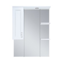 Дива - 85 Зеркало-шкаф со светом левое