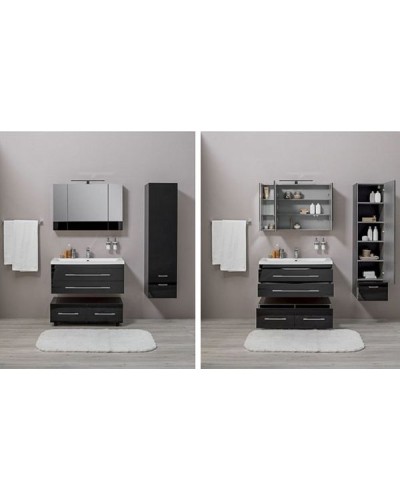 Зеркальный шкаф Aquanet Верона 100 175383 Белый