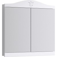 Зеркальный шкаф Aqwella Франческа 85 FR0408 Белый