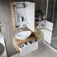 Ива - 45 Зеркало-шкаф правый О