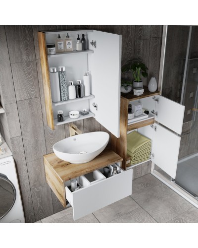 Ива - 45 Зеркало-шкаф правый О