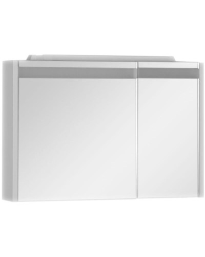 Зеркальный шкаф Aquanet Лайн 90 R 164934 с подсветкой Белый