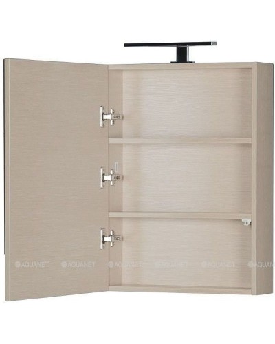 Зеркальный шкаф Aquanet Нота 58 158856 L Дуб светлый