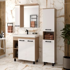 Крафт - 50 Зеркало с 1 шкаф. левый О