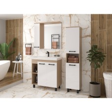 Крафт - 50 Зеркало с 1 шкаф. левый О