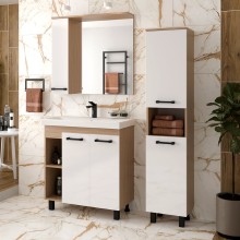 Крафт - 60 Зеркало с 1 шкаф. левый О