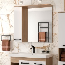 Крафт - 60 Зеркало с 1 шкаф. левый О