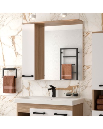 Крафт - 60 Зеркало с 1 шкаф. левый О