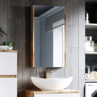 Ива - 45 Зеркало-шкаф левый О