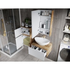 Ива - 45 Зеркало-шкаф левый О