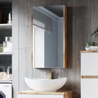 Ива - 45 Зеркало-шкаф правый О